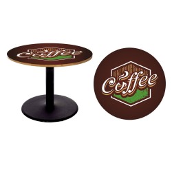 Αυτοκόλλητο τραπεζιού - Coffee 6