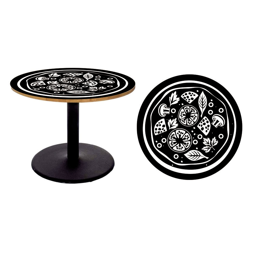 Αυτοκόλλητο τραπεζιού - Pizza 5