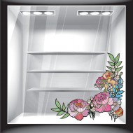 Αυτοκόλλητο βιτρίνας - Ανοιξιάτικο 01