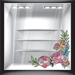 Αυτοκόλλητο βιτρίνας - Ανοιξιάτικο 01