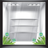 Αυτοκόλλητο βιτρίνας - Ανοιξιάτικο 02