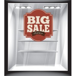 Αυτοκόλλητο εκπτώσεων - Big Sale