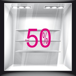 Αυτοκόλλητο Εκπτώσεων - Εκπτωτικό 8