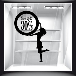 Αυτοκόλλητο Εκπτώσεων - Εκπτωτικό 27