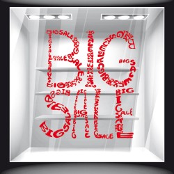 Αυτοκόλλητο Εκπτώσεων - Big Sale 02