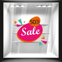 Αυτοκόλλητο Εκπτώσεων - Εκπτωτικό 77