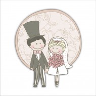 PVC Forex Σχέδιο - Γάμος - Ζευγάρι 2