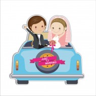 PVC Forex Σχέδιο - Γάμος - Just Married