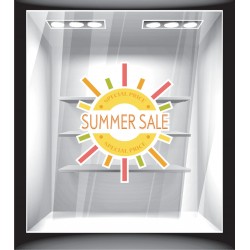 Αυτοκόλλητο εκπτώσεων - Summer sale 3