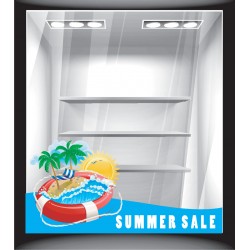 Αυτοκόλλητο εκπτώσεων - Summer sale 4