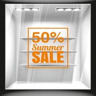 Αυτοκόλλητο εκπτώσεων - Summer sale 11