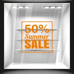 Αυτοκόλλητο εκπτώσεων - Summer sale 11