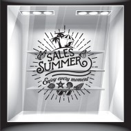Αυτοκόλλητο εκπτώσεων - Summer Sale 14