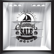Αυτοκόλλητο εκπτώσεων - Summer Sale 16