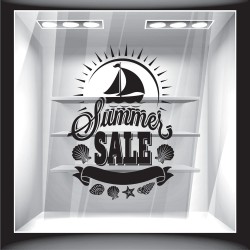 Αυτοκόλλητο εκπτώσεων - Summer Sale 16