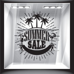 Αυτοκόλλητο εκπτώσεων - Summer Sale 17