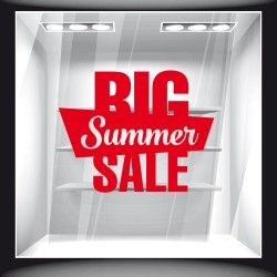 Αυτοκόλλητο εκπτώσεων - Big Summer Sale 01