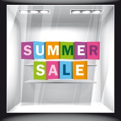 Αυτοκόλλητο εκπτώσεων - Summer Sale 33