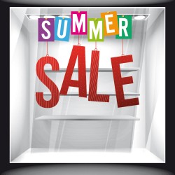 Αυτοκόλλητο εκπτώσεων - Summer Sale 35
