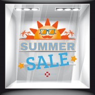 Αυτοκόλλητο εκπτώσεων - Summer Sale 39