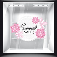 Αυτοκόλλητο εκπτώσεων - Summer Sale 42