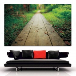Πίνακας σε καμβά - Ξύλινο μονοπάτι