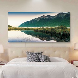 Πίνακας σε καμβά - Λίμνη