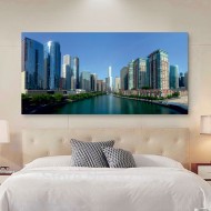 Πίνακας σε καμβά - Πάνω στη γέφυρα