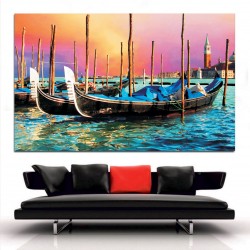 Πίνακας σε καμβά - Γόνδολες