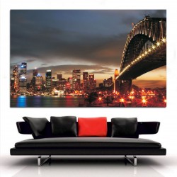 Πίνακας σε καμβά - Γέφυρα της Νέας Υόρκης