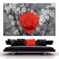 Πίνακας σε καμβά - Μπουκέτο από λουλούδια