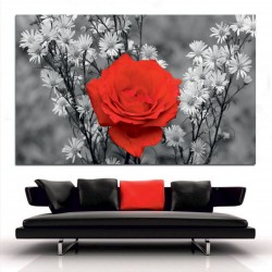 Πίνακας σε καμβά - Μπουκέτο από λουλούδια