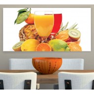 Πίνακας σε καμβά - Χυμοί φρούτων
