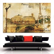 Πίνακας σε καμβά - Μνήμες ταξιδιού