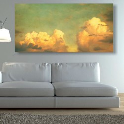 Πίνακας σε καμβά - Πράσινος ουρανός