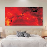 Πίνακας σε καμβά - Κόκκινος ουρανός