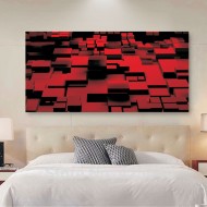 Πίνακας σε καμβά - Ιπτάμενα τετράγωνα