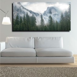 Πίνακας - Χιονισμένα όρη