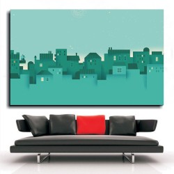 Πίνακας - Πράσινη πόλη