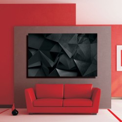 Πίνακας - Charcoal triangles