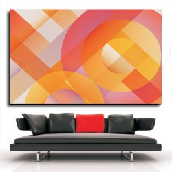 Πίνακας - Πολύχρωμα σχήματα