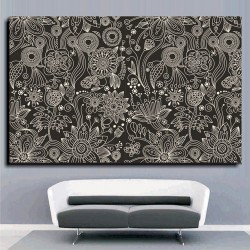 Πίνακας - Vintage λουλούδια 3