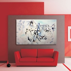 Πίνακας σε Καμβά - Λεοπαρδάλεις