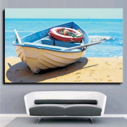 Πίνακας σε Καμβά - Βάρκα