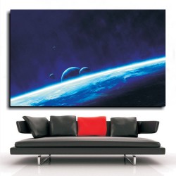 Πίνακας σε Καμβά - Κοντινοί Πλανήτες