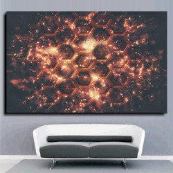 Πίνακας σε Καμβά - Technology Cells