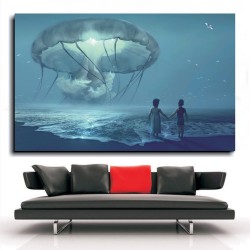 Πίνακας σε Καμβά - Γιγαντιαία Μέδουσα