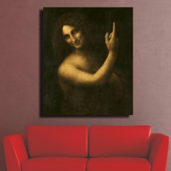Πίνακας - Αντίγραφο - St. John the Baptist - Leonardo da Vinci