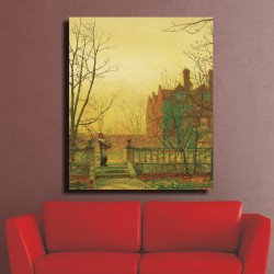 Πίνακας - Αντίγραφο - Late October - John Atkinson Grimshaw