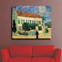 Πίνακας - Αντίγραφο - White House at Night - Vincent van Gogh